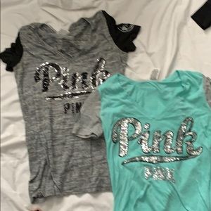 Pink shirts